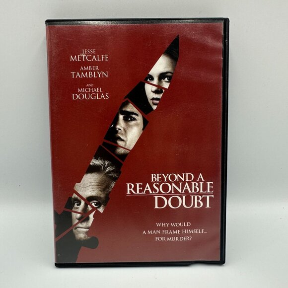 Beyond A Reasonable Doubt DVD Jesse Metcalfe Amber Tamblyn Anchor Bay - Picture 1 of 3